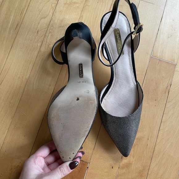 Louise et Cie Two Tone 2 inch Heels - Picture 2 of 3